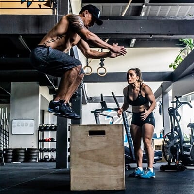 CrossFit em ambiente fechado