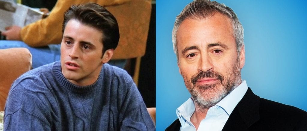 Matt LeBlanc em Friends e 15 anos depois