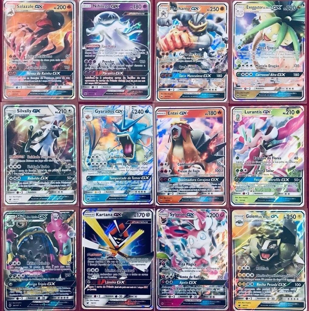 brinquedos antigos - Cartas do pokémon