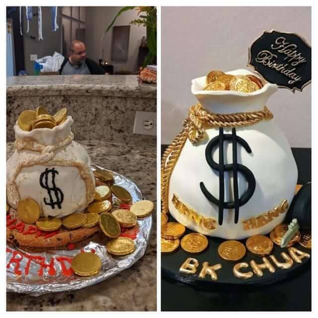 expectativa x realidade - moedas