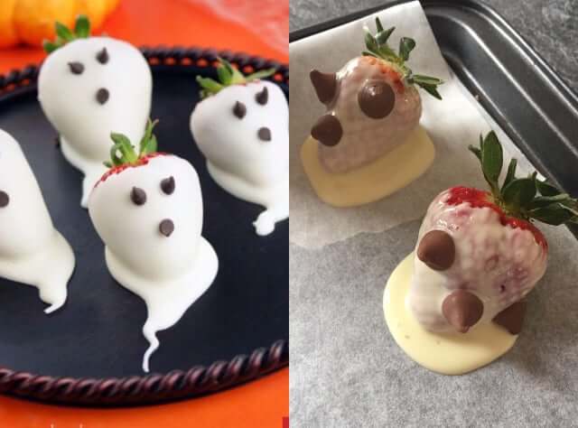 expectativa x realidade - morangos