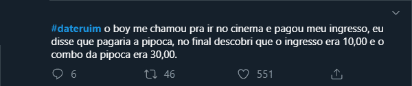 Dateruim - pipoca