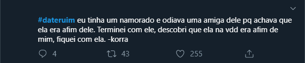 Dateruim - a fim de mim