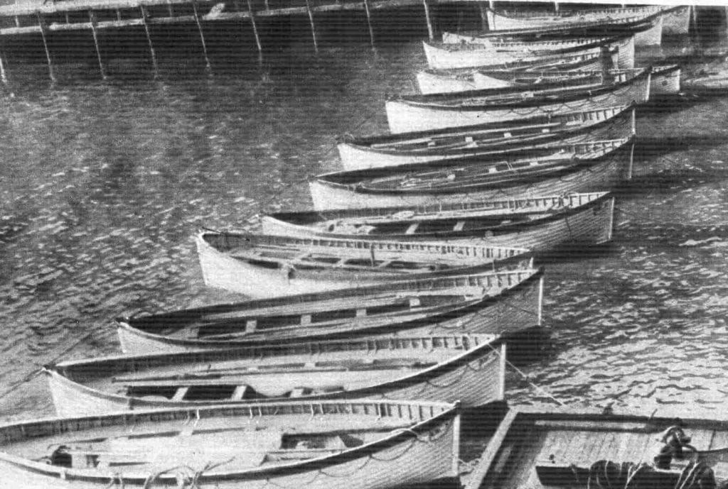 Titanic - botes