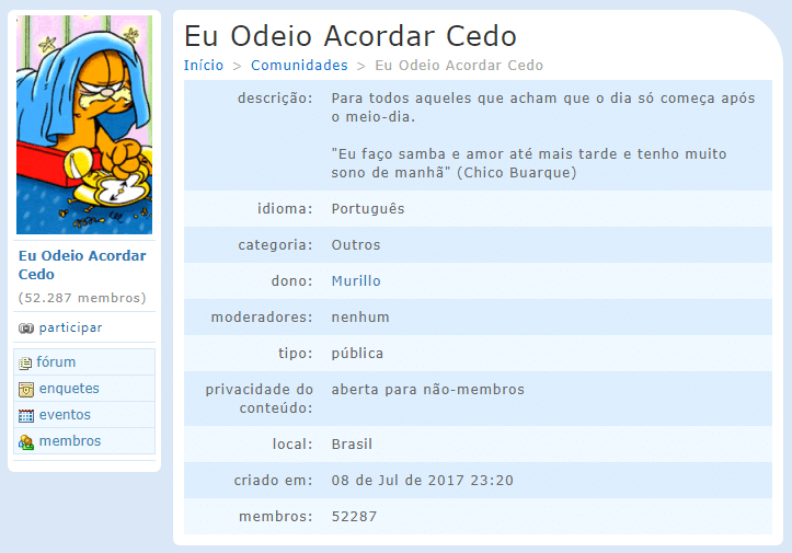 comunidades