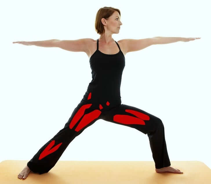 yoga - postura do guerreiro 2