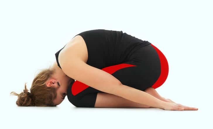 yoga - postura da criança