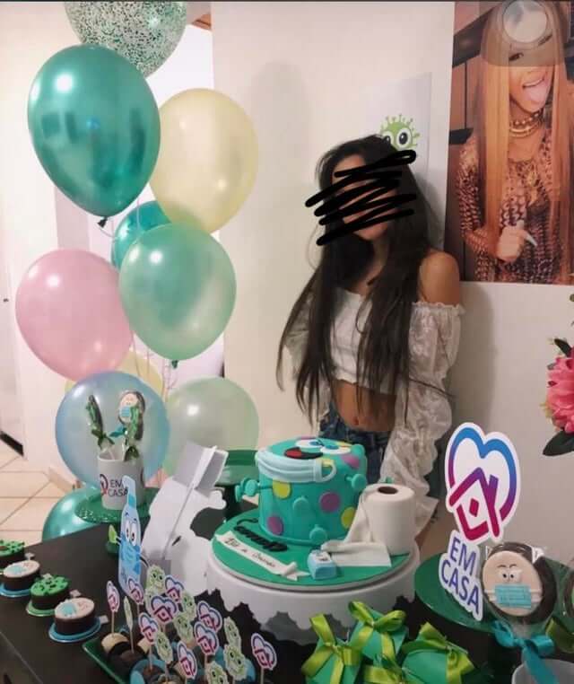 aniversário na quarentena