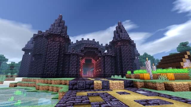 minecraft - castelo assombrado