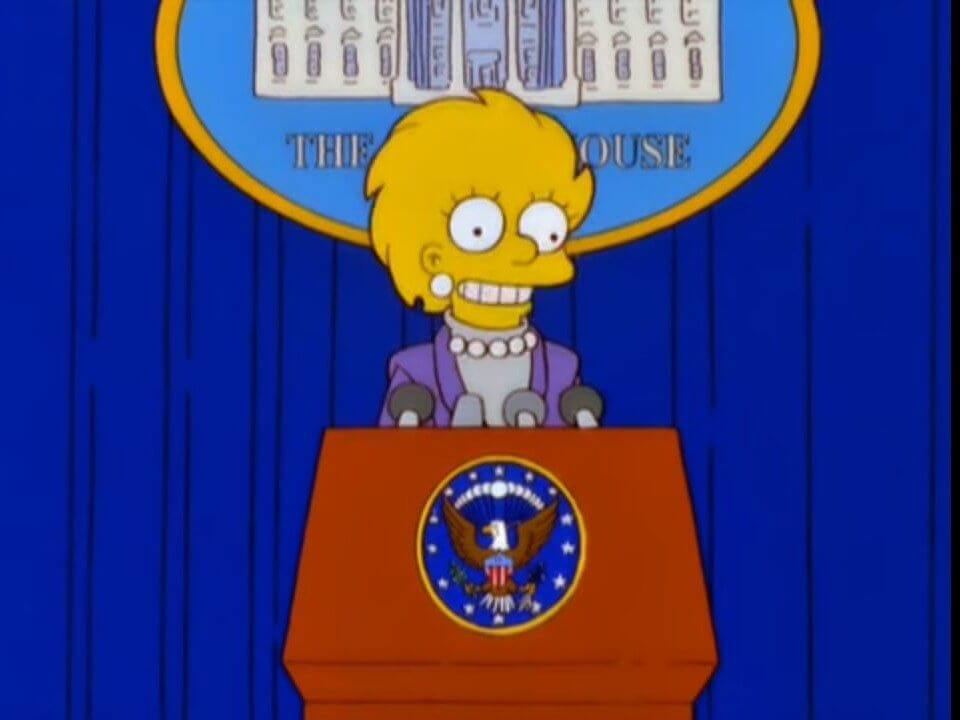 previsões dos simpsons - donald trump